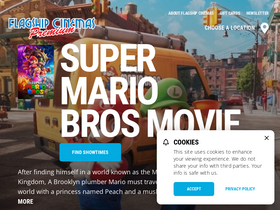 'flagshipcinemas.com' screenshot
