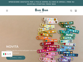 Bonbonverona homepage screenshot