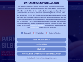 'straubing-tigers.de' screenshot