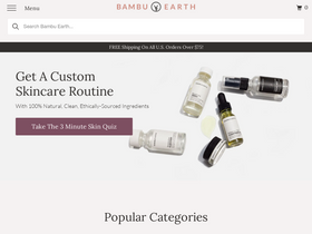 Bambu Earth website screenshot