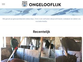 'ongelooflijk.co' screenshot