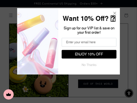 'thecremeshop.com' screenshot