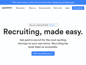 'paraform.com' screenshot