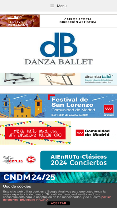 danzaballet.com