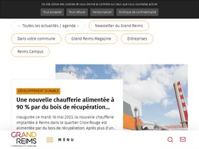 'grandreims.fr' screenshot