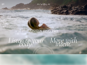 Aivela homepage screenshot