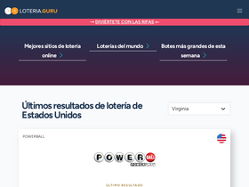 'loteria.guru' screenshot