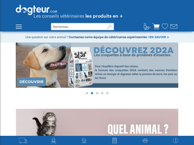 'dogteur.com' screenshot