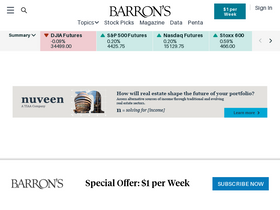 'barrons.com' screenshot