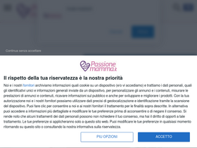 'passionemamma.it' screenshot