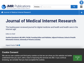 'mhealth.jmir.org' screenshot