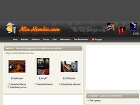 'minhembio.com' screenshot