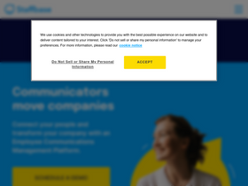 'staffbase.com' screenshot