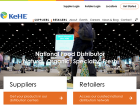 'kehe.com' screenshot