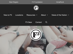 'f3nation.com' screenshot