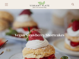 'vibrantplate.com' screenshot