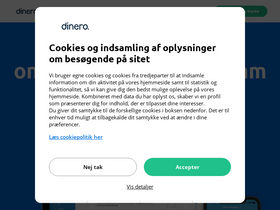 'dinero.dk' screenshot