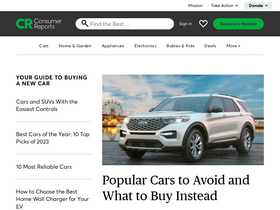 'consumerreports.org' screenshot