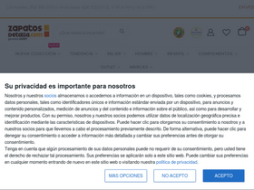 'zapatosdetalla.com' screenshot