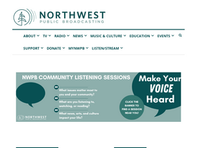 'nwpb.org' screenshot