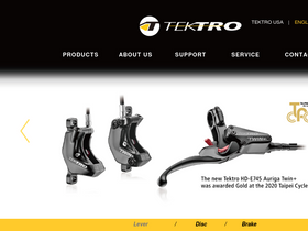 'tektro.com' screenshot