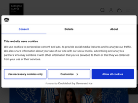 baskoniaalavesstore.com homepage screenshot