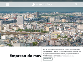 'vectalia.es' screenshot
