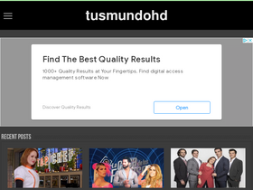 'tusmundohd.com' screenshot