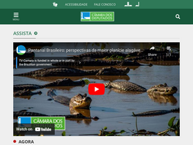 'camara.leg.br' screenshot