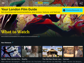 'we-love-cinema.com' screenshot