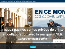 'hollandbikes.com' screenshot