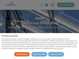 'saint-gobain-glass.com' screenshot