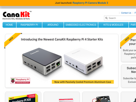 'canakit.com' screenshot