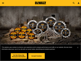 'dewalt.it' screenshot