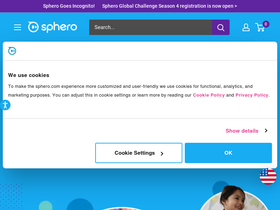 'sphero.com' screenshot