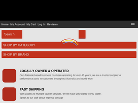 'outlawspeed.com.au' screenshot