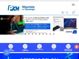 'capacitaciones.pchmayoreo.com' screenshot