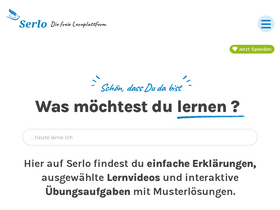'serlo.org' screenshot