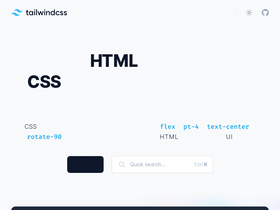 'tailwindcss.cn' screenshot