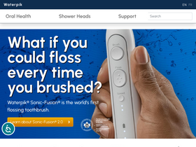 'waterpik.ca' screenshot