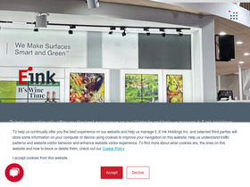 'eink.com' screenshot
