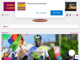 'bikemagazine.com.br' screenshot