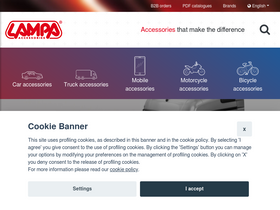 'lampa.it' screenshot