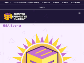 'esamarathon.com' screenshot