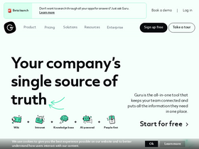 'getguru.com' screenshot