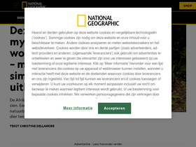 'nationalgeographic.nl' screenshot