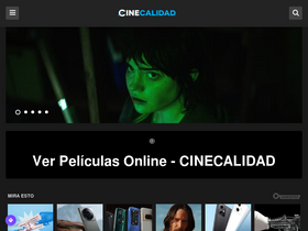 'cinecalidad.pro' screenshot