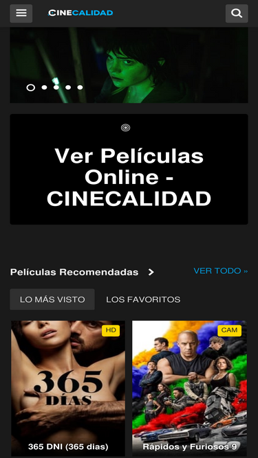 cinecalidad.pro Traffic Analytics Ranking Audience October 2024 Similarweb
