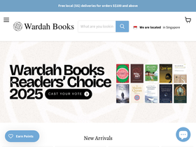 'wardahbooks.com' screenshot