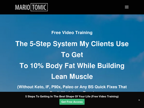 'tomic.com' screenshot